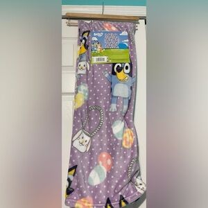 COPY - Bluey Easter plush blanket throw